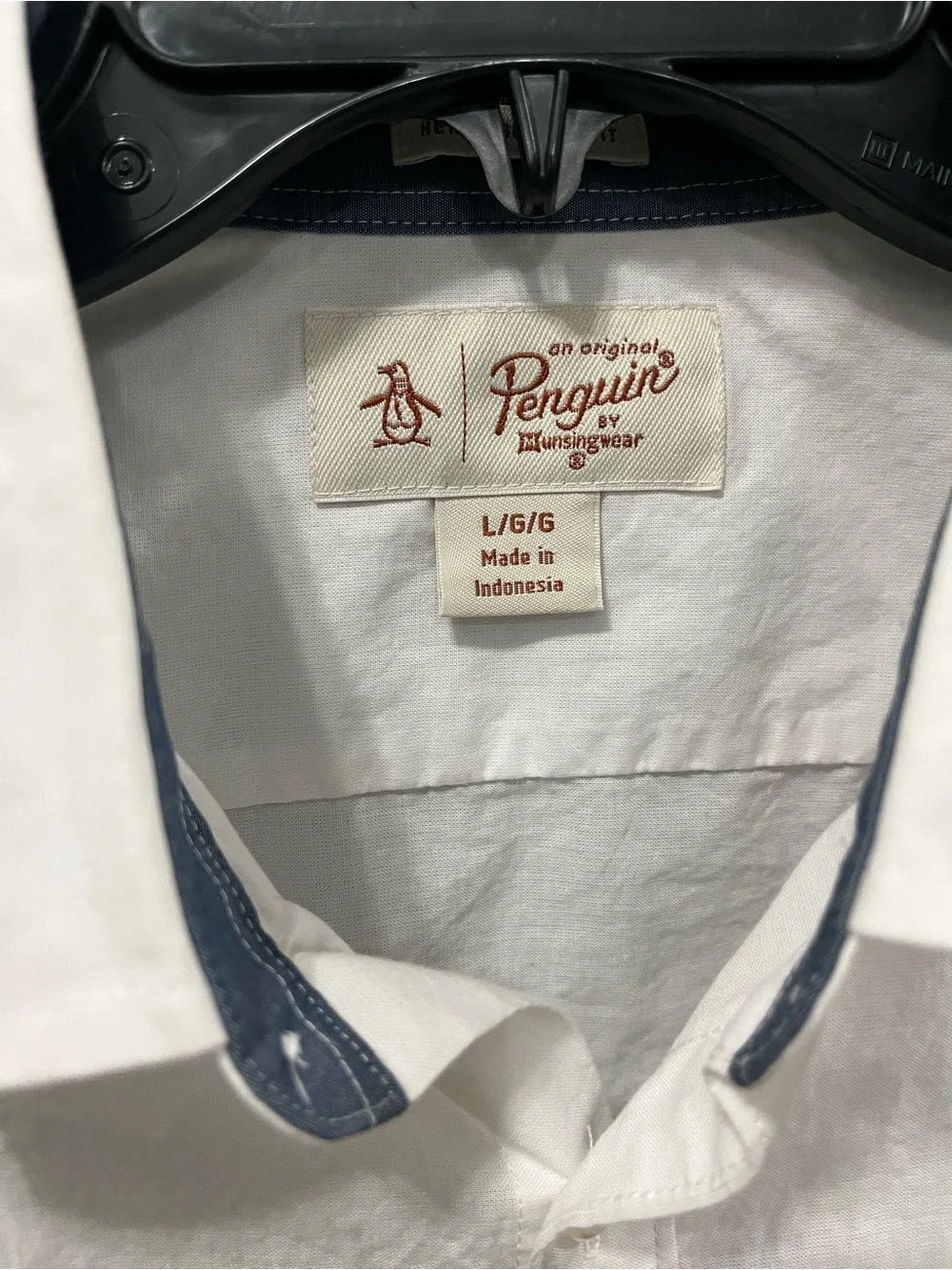 Original Penguin horizontal sleeves button